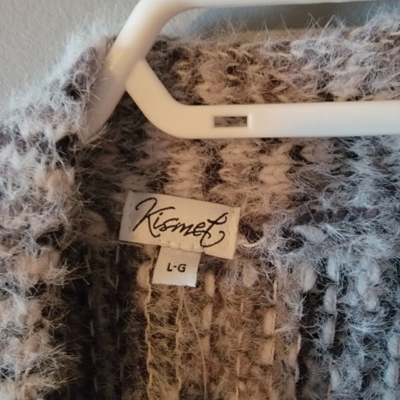 Women's Grey Kismet Sweater - Picture 2 of 4